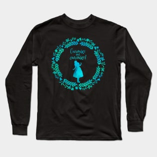 Curiouser and Curiouser! Long Sleeve T-Shirt